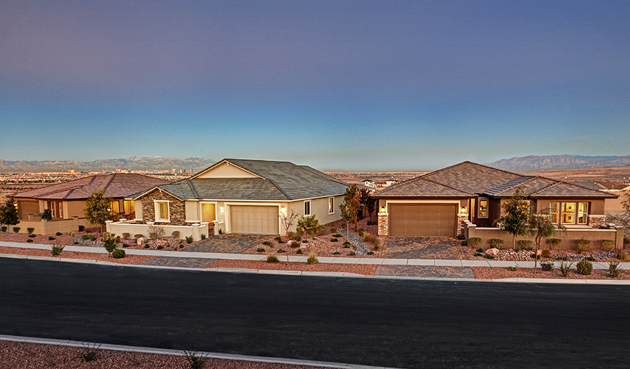 Street view of the Cadence community